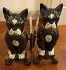  Preview image for 372. Pr. French Bulldog andirons 