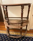  Preview image for 369. 2 demilune18thC consoles 