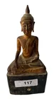  Preview image for 117. Antq gilded Buddha 