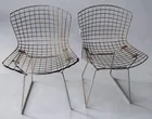  Preview image for 106. 4 Bertoia/Knoll wir chairs 