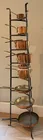  Preview image for 288. Iron French pot rack w/pots 