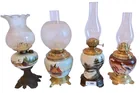 Preview image for 189. 4 Handpainted lamps 