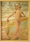  Preview image for 216. Elliot Torrey w/c girl on beach 