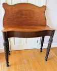  Preview image for 124. Salem carved card table 