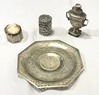  Preview image for 140. Silver boxes and tray 