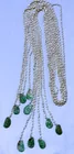  Preview image for 144. Freshwater pearls/jade strands 