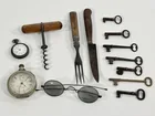  Preview image for Lot# 14 - SKELETON KEYS, ANTIQUE TOOLS,  