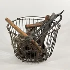  Preview image for Lot# 23 - ANTIQUE TOOLS & METAL EGG BASK 