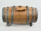  Preview image for Lot# 43 - ANTIQUE OAK WOOD WINE BARREL W 
