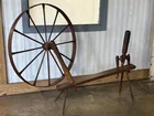  Preview image for Lot# 72 - LARGE ANTIQUE SPINNING WHEEL 
