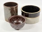  Preview image for Lot# 80 - REDWARE STORAGE CROCK & COLAND 