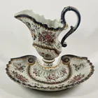 Preview image for Lot# 125 - SHELL SHAPED EWER PITCHER & T 