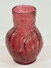  Preview image for Lot# 181 - ANTIQUE CRANBERRY CRACKLE GLA 