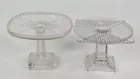  Preview image for Lot# 208 - PAIR OF ANTIQUE GLASS CAKE ST 
