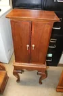  Preview image for Lot# 10 - Wooden Jewelry Cabinet with Dr 