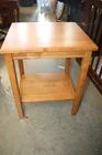  Preview image for Lot# 13 - Wooden Side Table with Lower S 