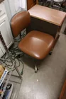  Preview image for Lot# 36 - Brown Vinyl Swivel Office Chai 