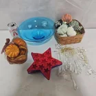  Preview image for Lot# 1070 - Decor Lot: Glass Bowl, Pumpk 