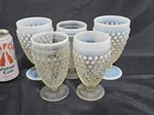  Preview image for Lot# 1113 - 6 Hobnail Opalescent Glass G 