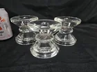  Preview image for Lot# 1148 - 3 Clear Faceted Crystal Cand 