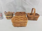  Preview image for Lot# 2003 - 4 Handwoven Baskets, Longabe 