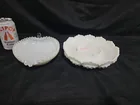  Preview image for Lot# 2036 - Fenton Hobnail Milk Glass Bo 