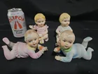  Preview image for Lot# 2040 - 4 Bisque Porcelain Baby Figu 
