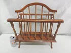  Preview image for Lot# 2061 - Wooden Spindle Magazine Rack 