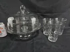 Preview image for Lot# 2089 - Glass Cake Stand With Dome a 