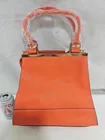  Preview image for Lot# 2113 - Orange Faux Leather Handbag  