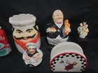  Preview image for Lot# 2120 - Ceramic Chef Cookie Jars and 