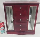  Preview image for Lot# 2128 - Wooden Jewelry Box with Draw 