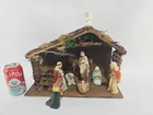  Preview image for Lot# 4060 - Ceramic Nativity Scene Set w 