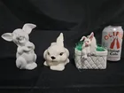  Preview image for Lot# 4076 - Three Porcelain Bunny Figuri 