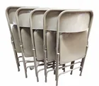  Preview image for Lot# 4093 - 4 Metal Folding Chairs 