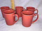  Preview image for Lot# 4428 - 5 Corning Coral Stoneware Mu 