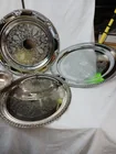  Preview image for Lot# 4736 - Four Silverplate Trays and O 