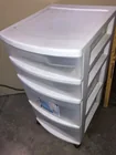  Preview image for Lot# 6049 - Sterilite 4-Drawer White Pla 