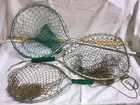  Preview image for Lot# 6135 - 3 Aluminum Fishing Nets With 