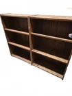  Preview image for Lot# 7027 - Wood Veneer Double Bookcase, 