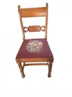  Preview image for Lot# 7045 - Wooden Chair with Needlepoin 