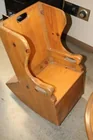  Preview image for Lot# 20 - Handcrafted Wooden Rocking Cha 