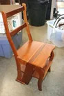  Preview image for Lot# 38 - Convertible Wood Chair and Ste 