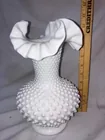  Preview image for Lot# 4419 - Fenton White Hobnail Milk Gl 