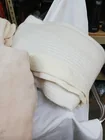  Preview image for Lot# 4714 - Two Cream and White Throw Bl 