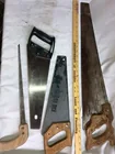  Preview image for Lot# 6056 - Four Hand Saws and Ruler 