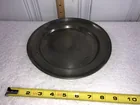  Preview image for A M Kustner 1854 pewter plate - Antique 