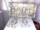  Preview image for Bath picture with candle/sconce holders 