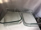  Preview image for two glass baking dishes 