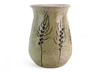  Preview image for POTTERY VASE WITH WHEAT MOTIF DESIGN 